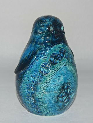 Aldo Londi Ceramic Bitossi Rimini Blue Penguin