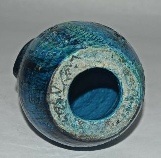 Aldo Londi Ceramic Bitossi Rimini Blue Penguin 7