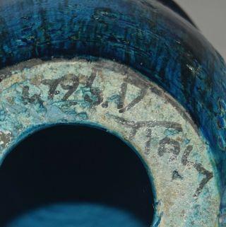 Aldo Londi Ceramic Bitossi Rimini Blue Penguin 8