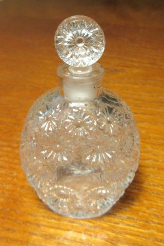 Vintage R Lalique French Bottle Perfume Floral 1930 