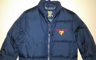 SMALLVILLE Season 7 Cast and Crew woman ' s puffer Jacket small. 2