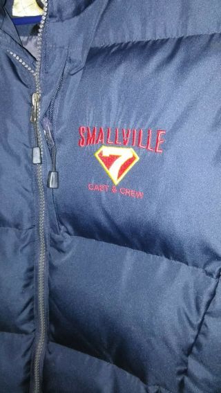 SMALLVILLE Season 7 Cast and Crew woman ' s puffer Jacket small. 3