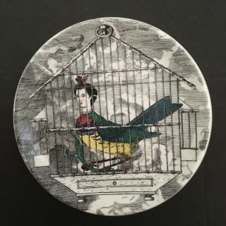 FORNASETTI L’Arpie Gentili Coasters Small Plates - set of 6/5 Designs Lady Birds 5
