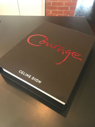 Celine Dion•courage Tour•complete Vip Box.  All Items Are In.