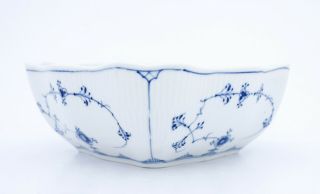 Unusual Serving Bowl 193 - Blue Fluted - Royal Copenhagen - 2:nd Quality 2