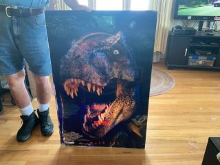 1997 The Lost World Jurassic Park Lenticular Poster