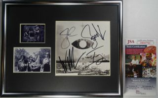 Signed Alice In Chains Autographed Cd Matted Display Certified Jsa Dd47762