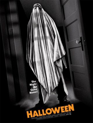 Halloween Gary Pullin Mondo Movie Poster Print Variant H40 Myers Mask