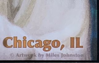Tool Poster chicago united center 2019 concert tour miles johnston art limited 11