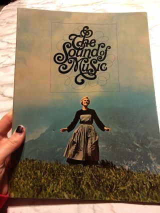 The Sound Of Music Souvenir Book 1965 National Publishers Paperback Book