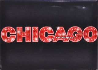 Chicago The Musical Broadway Souvenir Magnet - Ann Reinking - - - -