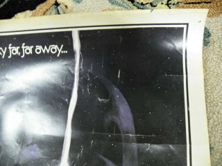 Vintage Star Wars Movie Poster 1977 One sheet Style A 77 - 21 8