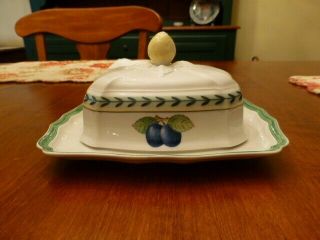 Villeroy & Boch Fleurence French Garden butter dish with lid,  Germany 2