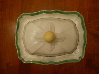 Villeroy & Boch Fleurence French Garden butter dish with lid,  Germany 5