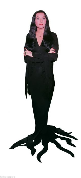 Morticia The Addams Family Lifesize Cardboard Standup Standee Cutout Poster