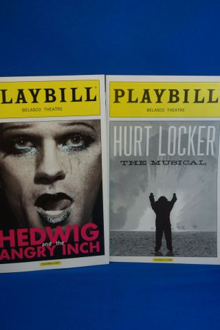 Playbill Hedwig And The Angry Inch,  Bonus Hurt Locker Neil Patrick Harris