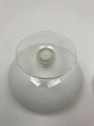 VTG MURANO ITALIAN Cased GLASS Apothecary Jar EMPOLI Blenko GIANT SIZE White 10