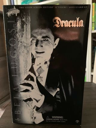 Dracula Bela Lugosi 12 " Figure Sideshow Collectibles Monsters Silver Screen Ed.