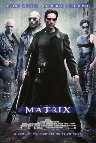 The Matrix Movie Poster 27x40 Ds Rolled (keanu Reeves) 1999