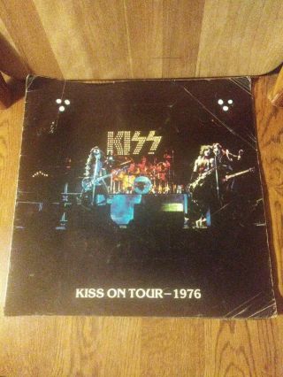 Kiss On Tour 1976 Tourbook And Ticket Stubbs Rare