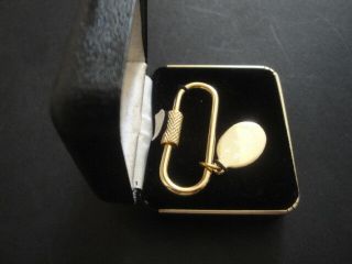 Frank Sinatra Rare Vintage Gold Key Ring Personal Gift