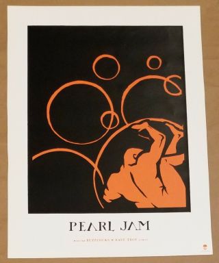 Pearl Jam Poster East Troy 2003 Show Edition