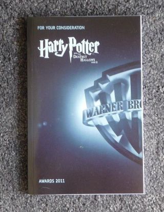 Harry Potter And The Deathly Hallows 2 For Your Consideration Screenplay Script