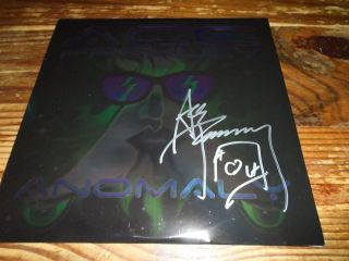 Ace Frehley (kiss) Signed Autographed Vinyl Album.  Anomaly Hologram Cover Rare