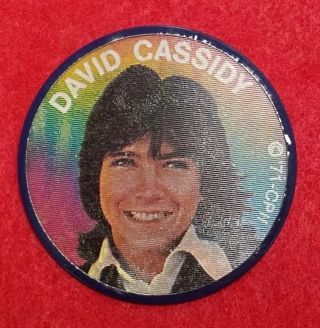 Rare Merry Motion Partridge Family David Cassidy Pin Back Vari - Vue 1971