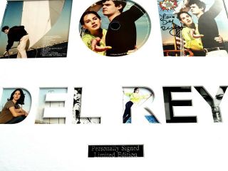 Lana Del Rey/Signed & Framed CD - Ltd Edition - Norman Fucking Rockwell 4