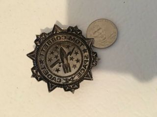 Tom Corbett Space Cadet metal badge From The 1950’s Out Of Kit 3