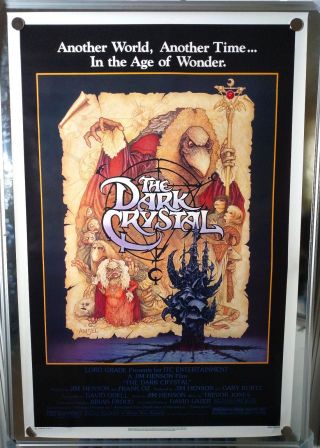 The Dark Crystal Jim Henson Amsel Rolled 27x41 Movie Poster 1982