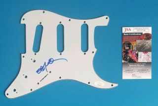 Willie Nelson Signed Fender Stratocaster Guitar Pickguard With Jsa Psa