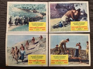 The Came To Cordura Lobby Cards Gary Cooper