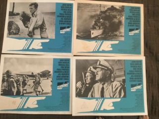 In Harms Way Set Of 7 Lobby Cards