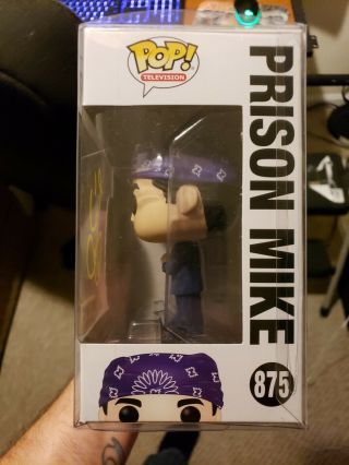 Steve Carell signed Funko Pop The Office Prison Mike 2