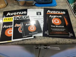 Avenue Q Fan Package:cd,  Libretto,  Playbills,  More