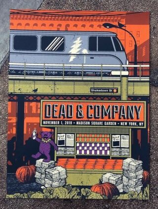 2019 Dead And Company Msg Night 2 Vip Poster