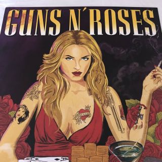 Guns N Roses Poster Las Vegas 11/1/2019 Lithograph Limited Caesar’s Colosseum 4