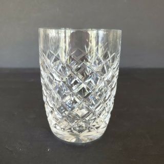 Set Of 4 Waterford Crystal Comeragh 12 Oz Tumblers Glass Old Mark Ireland