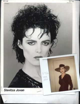 Slavitza Jovan - 8x10 Headshot Photo With Resume And Polaroid - Ghostbusters
