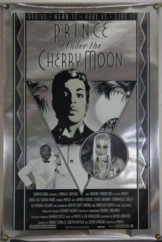 Under The Cherry Moon Rolled Foil Orig 1sh Movie Poster Prince (1986)
