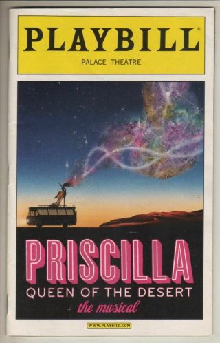 Playbill " Priscilla Queen Of The Desert " 2011 Broadway Will Swenson