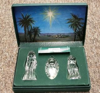 Waterford Crystal Marquis Nativity Set 10 Piece Set 2