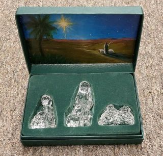 Waterford Crystal Marquis Nativity Set 10 Piece Set 6