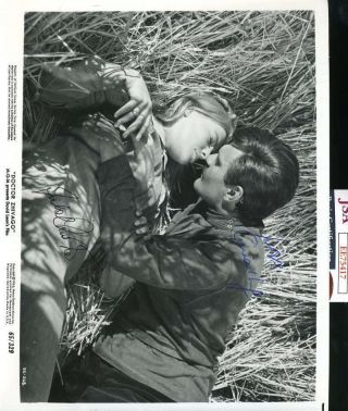 Julie Christie Omar Sharif Jsa Hand Signed 8x10 Doctor Zhivago Photo