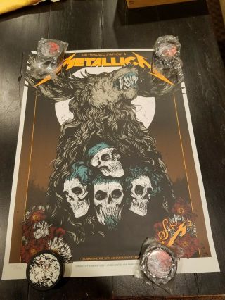 Metallica S&m2 Night Two Poster Print