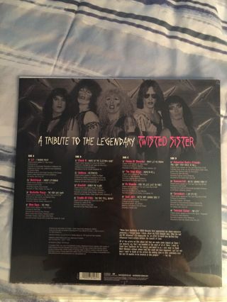 Twisted Sister Signed Album Cover 2