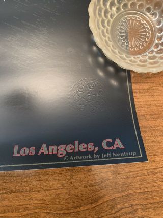 Tool 2019 Tour Poster Foil LA Staples Center CA X/650 3