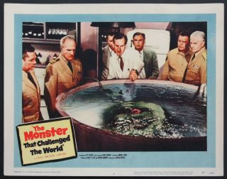 Monster That Challenged The World Giant Insect Sci - Fi 1957 Lobby Card 4